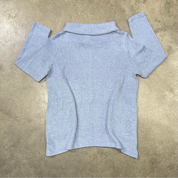 Trisha Tyler Geometric Abstract Pullover Turtleneck Sweater - Picture 3 of 8